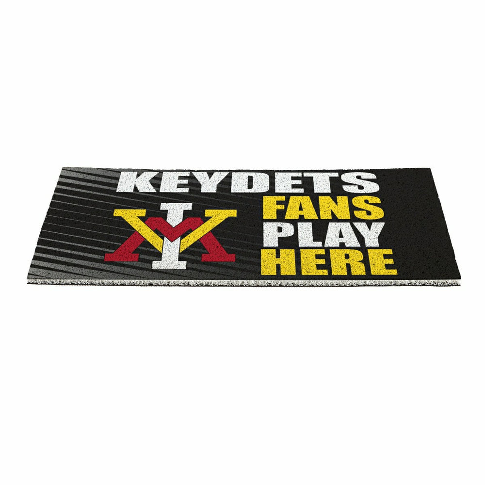 Virginia Military Institute Fan Mat, 28"x16", Collegiate