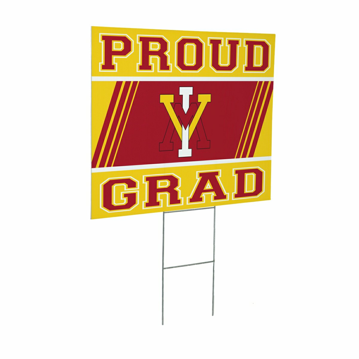 Virginia Military Institute Coroplast Yard Sign Graduate, Collegiate, Home