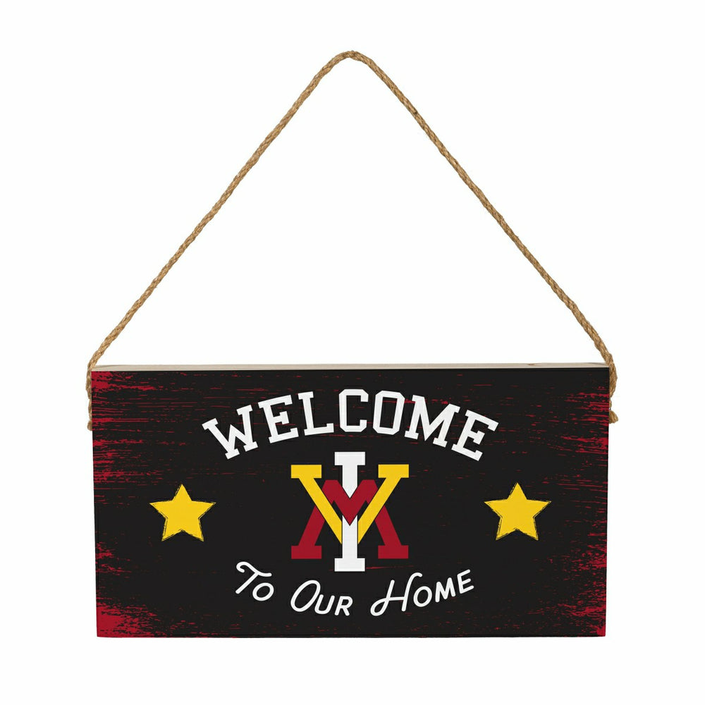 Virginia Military Institute Wood Wall Sign, 6x11, Collegiate, Home