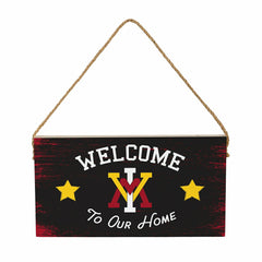 Virginia Military Institute Wood Wall Sign, 6x11, Collegiate, Home