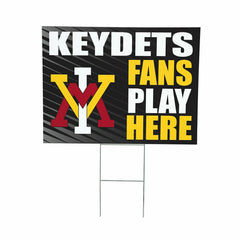 Virginia Military Institute Coroplast Yard Sign "Fans Play Here", Collegiate, Home