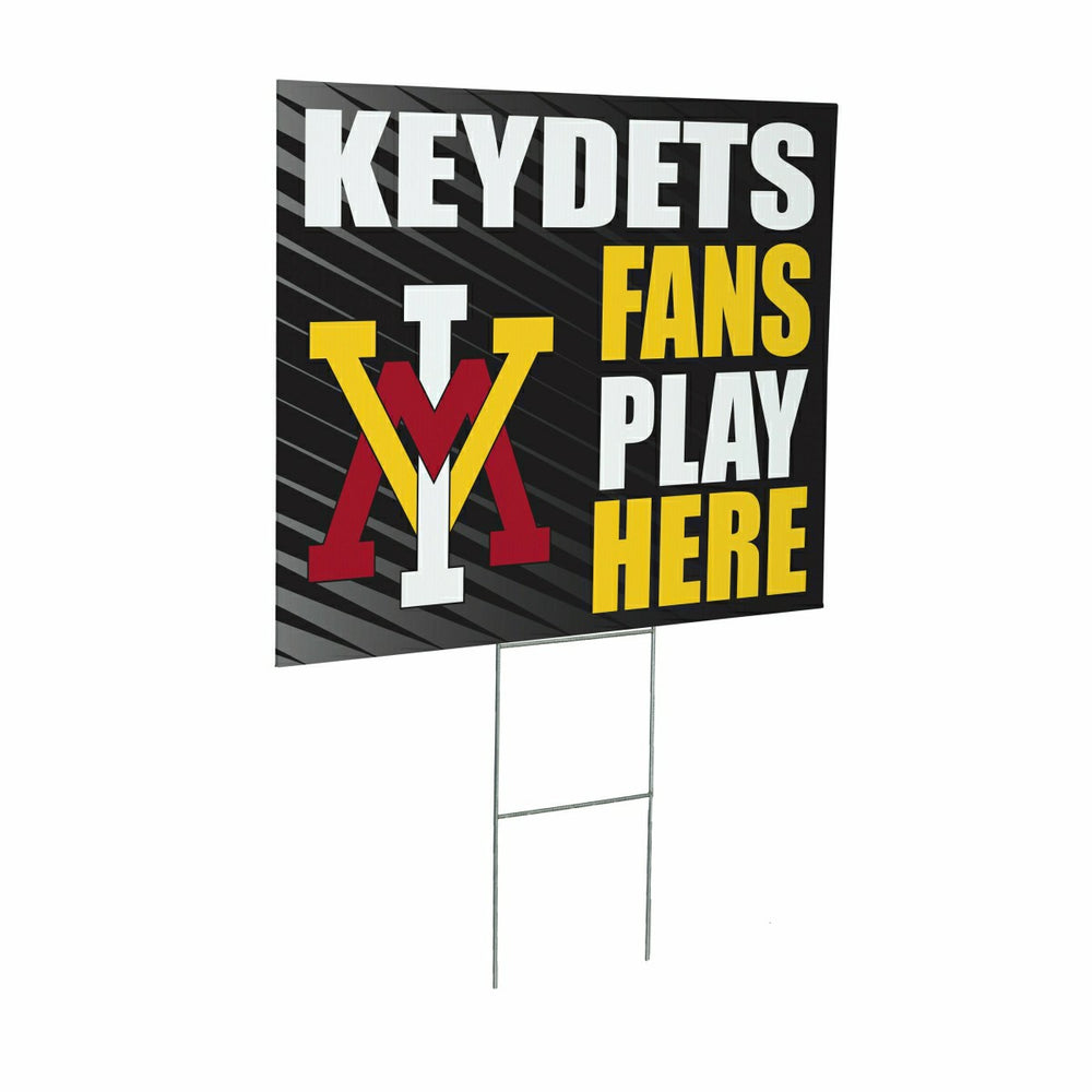 Virginia Military Institute Coroplast Yard Sign "Fans Play Here", Collegiate, Home