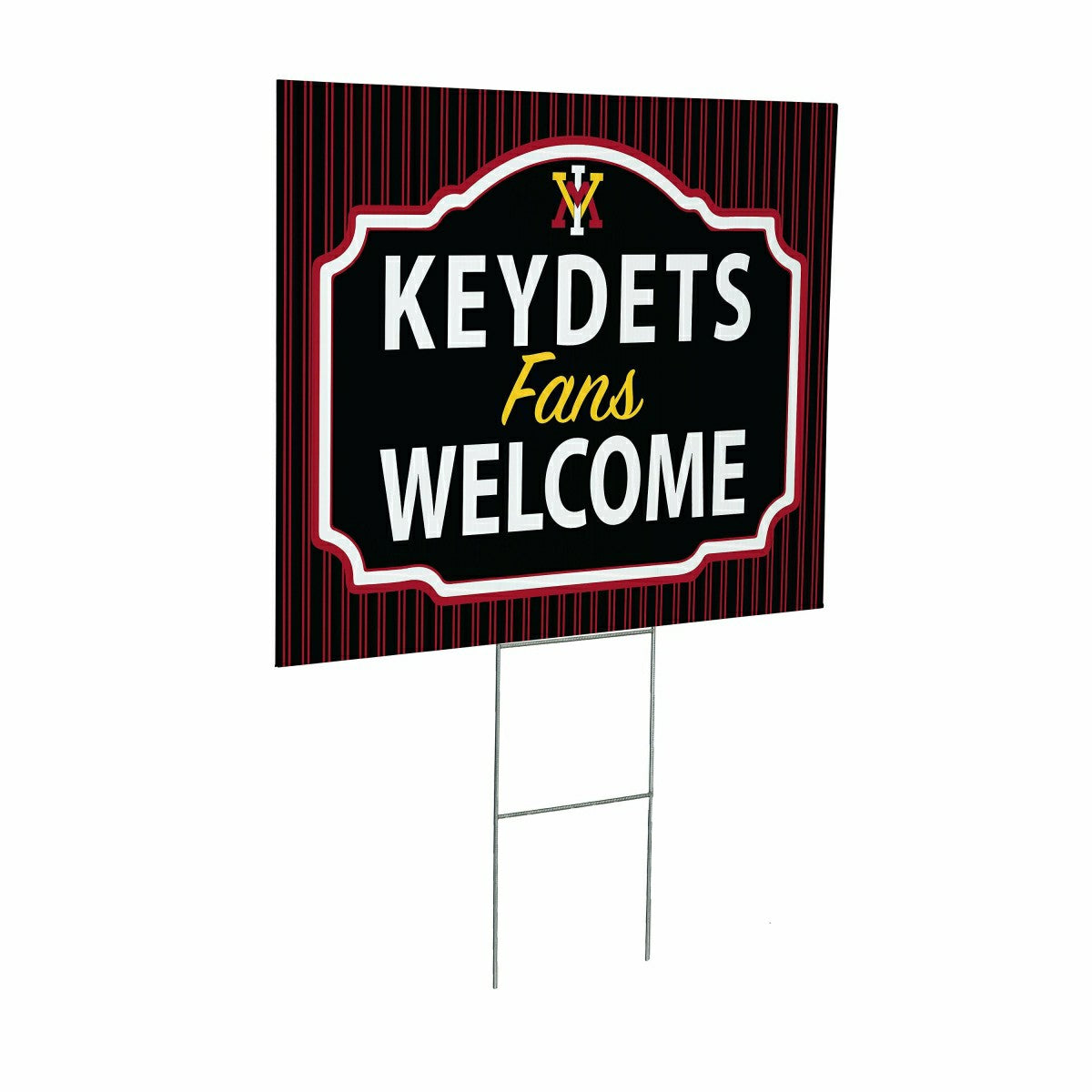 Virginia Military Institute Coroplast Yard Sign, "Fans Welcome", Collegiate, Home