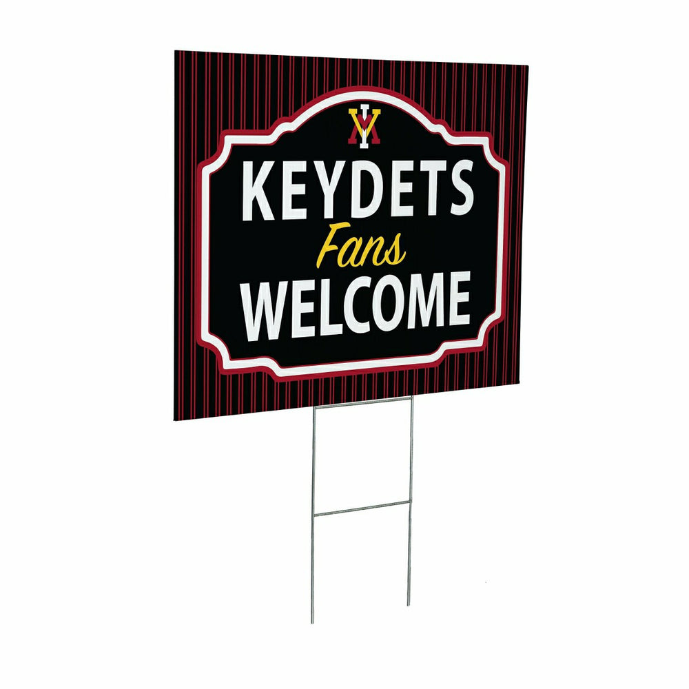 Virginia Military Institute Coroplast Yard Sign, "Fans Welcome", Collegiate, Home