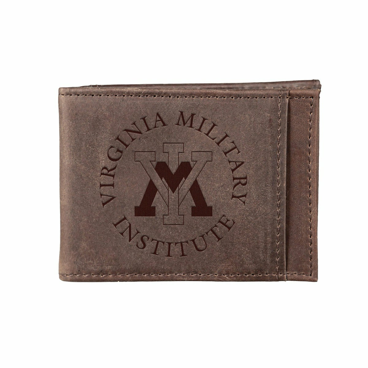 Front Pocket Wallet w/ RFID Blocking, Virginia Military Institute (VMI, Collegiate, Home