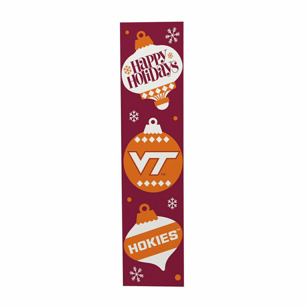 47" Double Sided Leaner, Virginia Tech, Christmas, Collegiate, Home