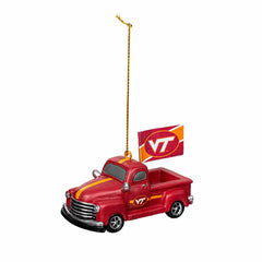 Virginia Tech Rally Truck Ornament, Set of 2, Collegiate, Home