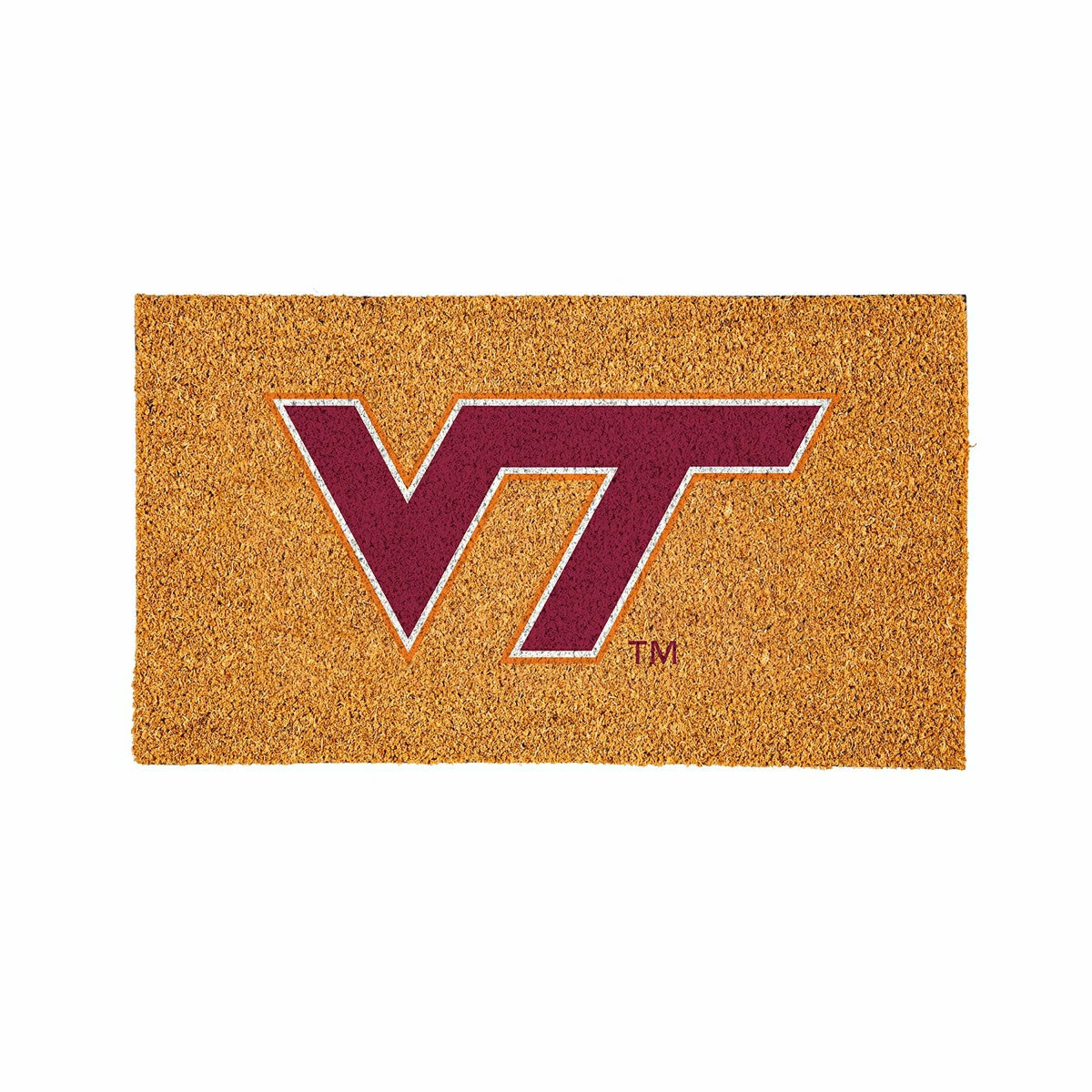 Coir Mat, 16"x28", Virginia Tech, Collegiate