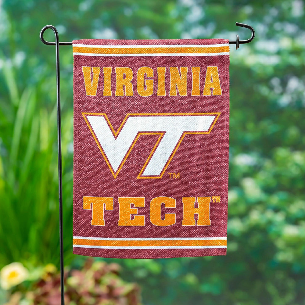 Embossed Suede Flag, GDN Size, Virginia Tech, Collegiate, Home