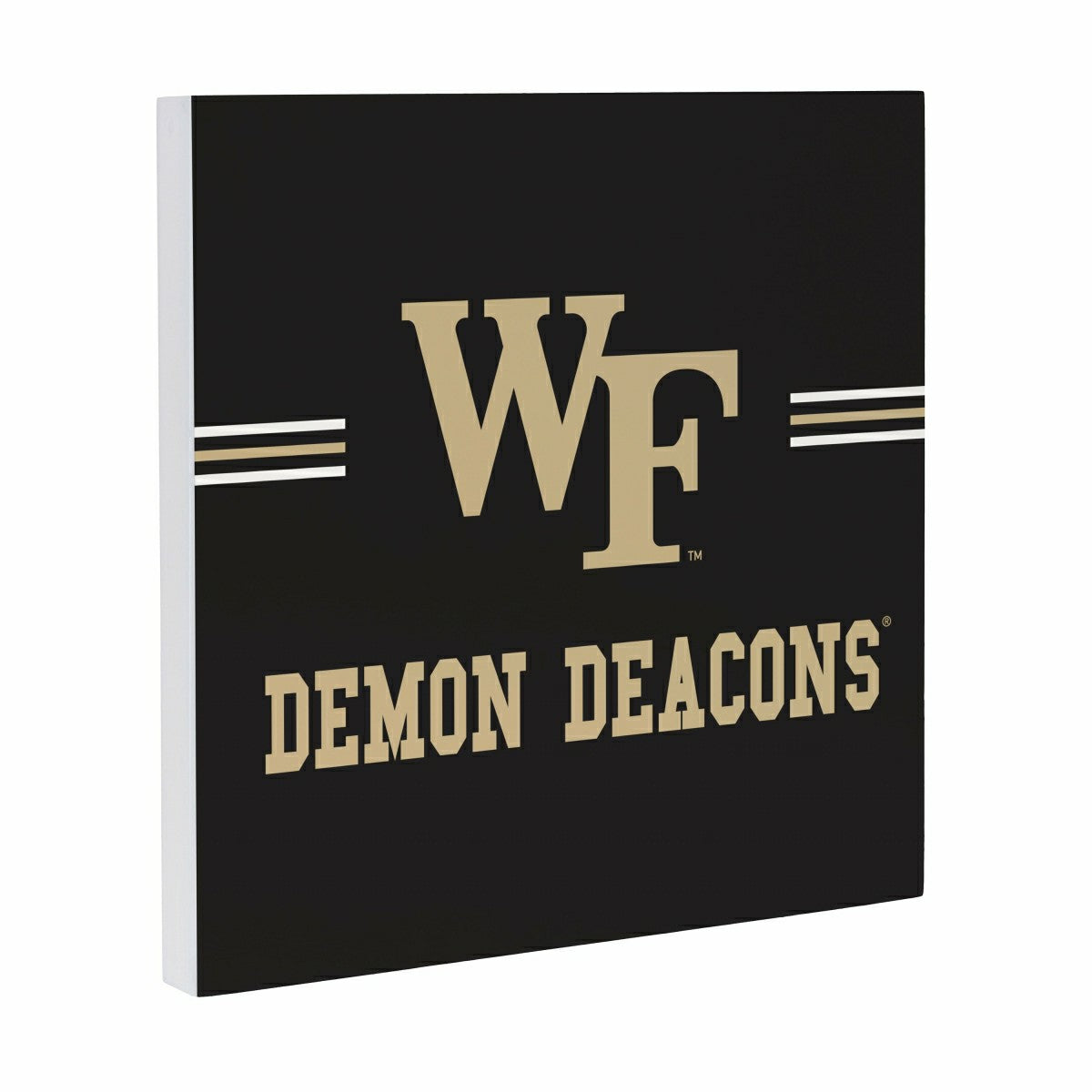 Wake Forest University Wood Wall Sign, 12x12, Collegiate, Home