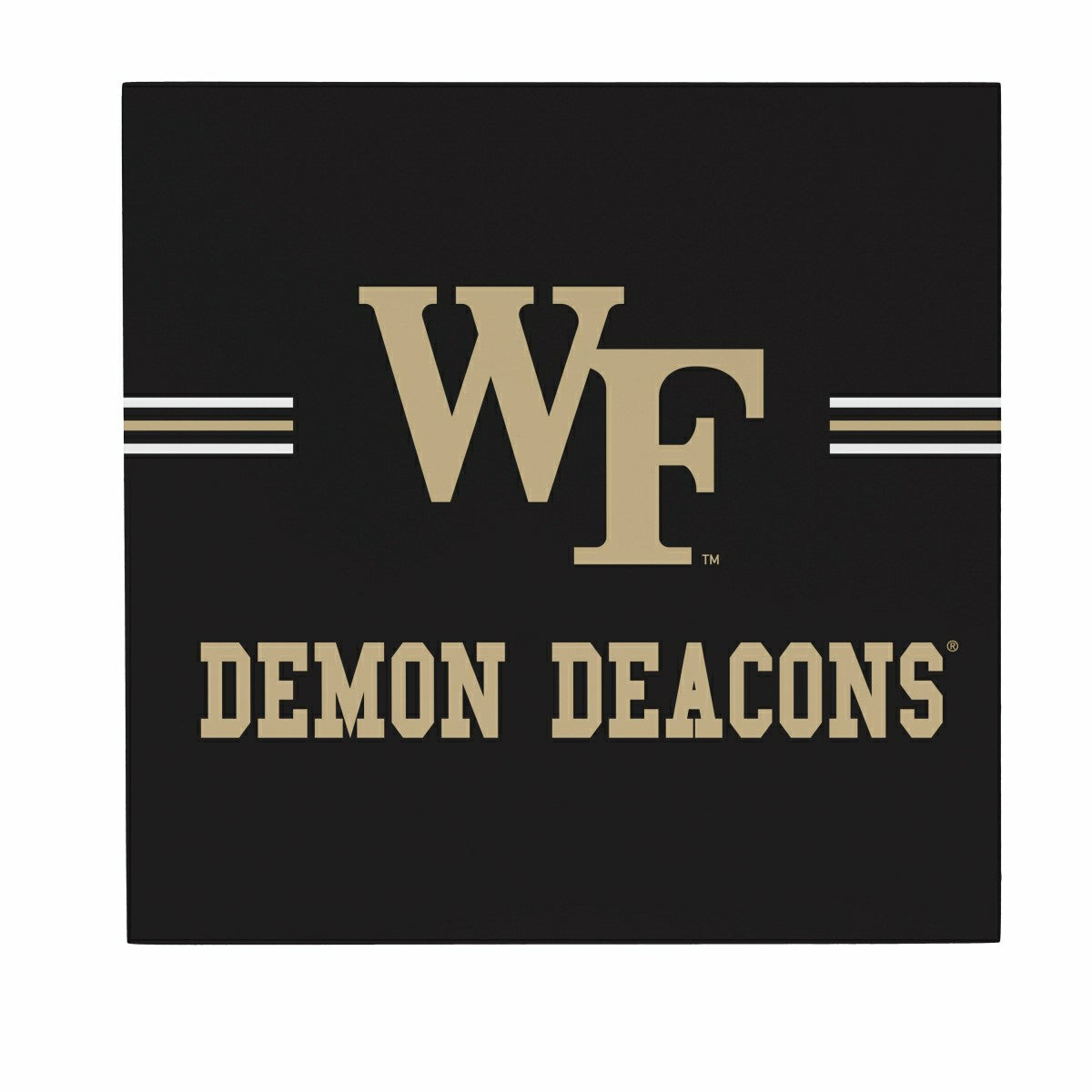 Wake Forest University Wood Wall Sign, 12x12, Collegiate, Home