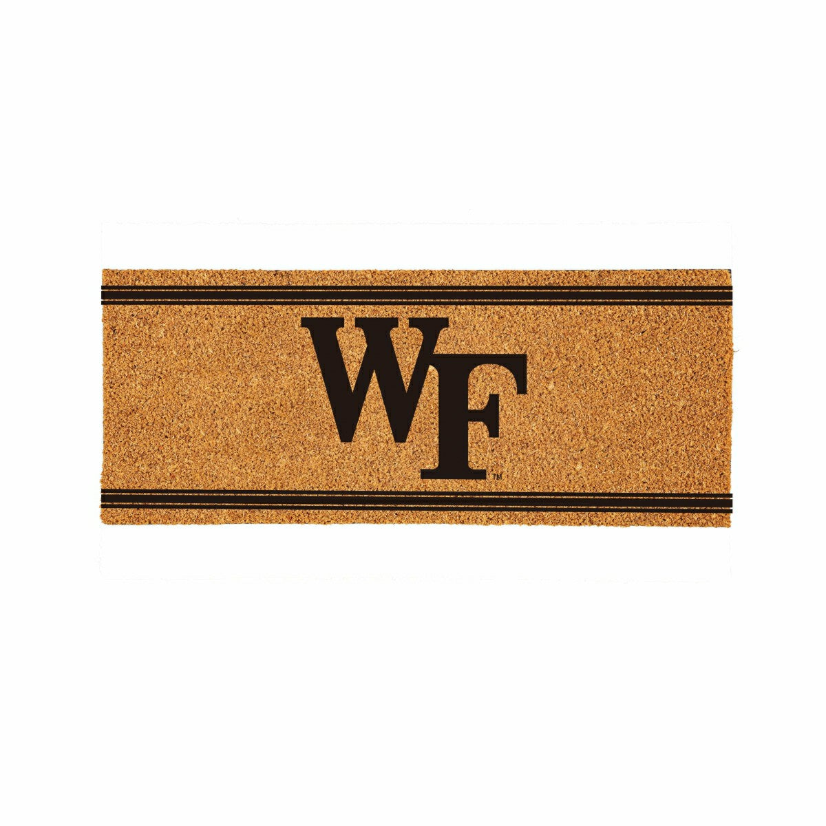 Wake Forest University Extra Large One Color Coir Mat, 60"x24", Collegiate