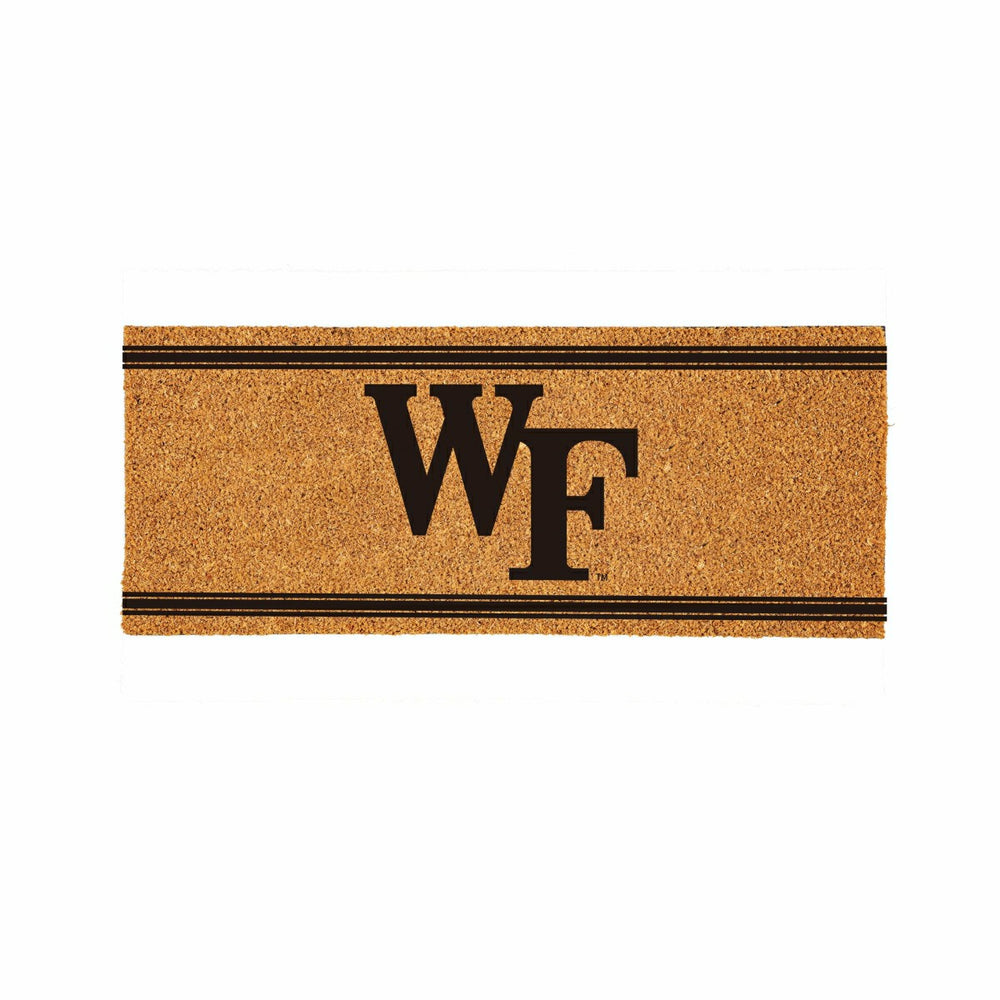 Wake Forest University Extra Large One Color Coir Mat, 60"x24", Collegiate
