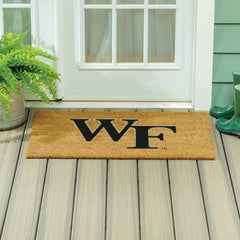 Wake Forest University Large Full Color Coir Mat, 36"x24", Collegiate