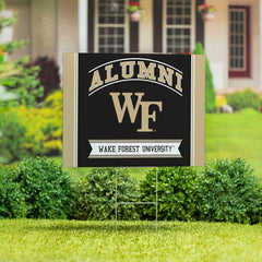 Wake Forest University Coroplast Yard Sign Alumni, Collegiate, Home
