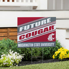 Washington State University Coroplast Yard Sign, Future Student, Collegiate, Home