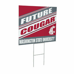 Washington State University Coroplast Yard Sign, Future Student, Collegiate, Home