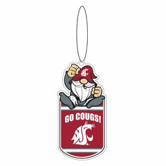 Washington State University Gift Tag Ornament, Gnome Fan, Collegiate, Home