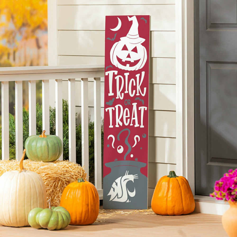 47" Double Sided Leaner, Washington State University, Halloween, Collegiate, Home