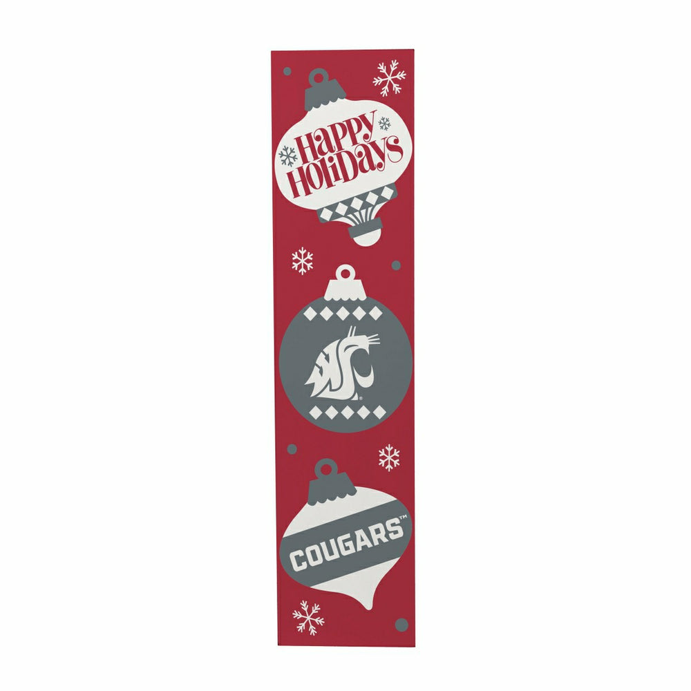 47" Double Sided Leaner, Washington State University, Christmas, Collegiate, Home