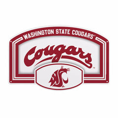 Washington State University USA Embossed Steel Wall Sign, 11" x 17", Collegiate, Home