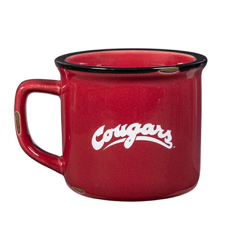 Washington State University Ceramic Camp Cup with Enamel Finish, 14oz, Collegiate, Home