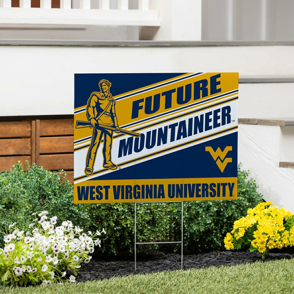 West Virginia University Coroplast Yard Sign, Future Student, Collegiate, Home