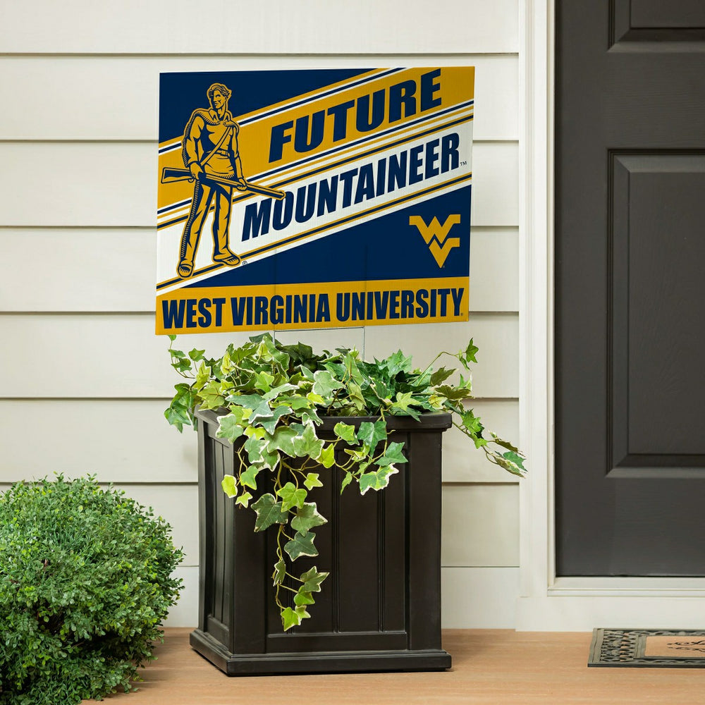West Virginia University Coroplast Yard Sign, Future Student, Collegiate, Home
