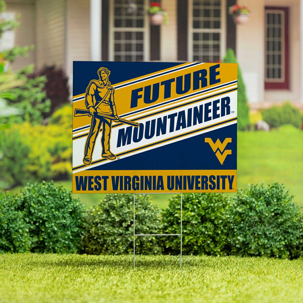West Virginia University Coroplast Yard Sign, Future Student, Collegiate, Home