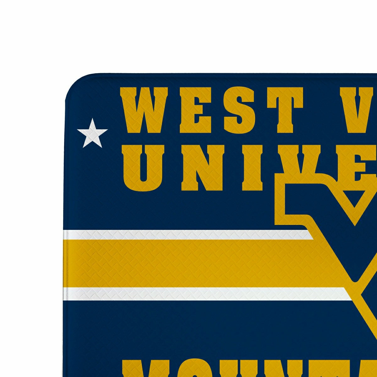 West Virginia University Anti-Fatigue Mat, 18"x30", Collegiate