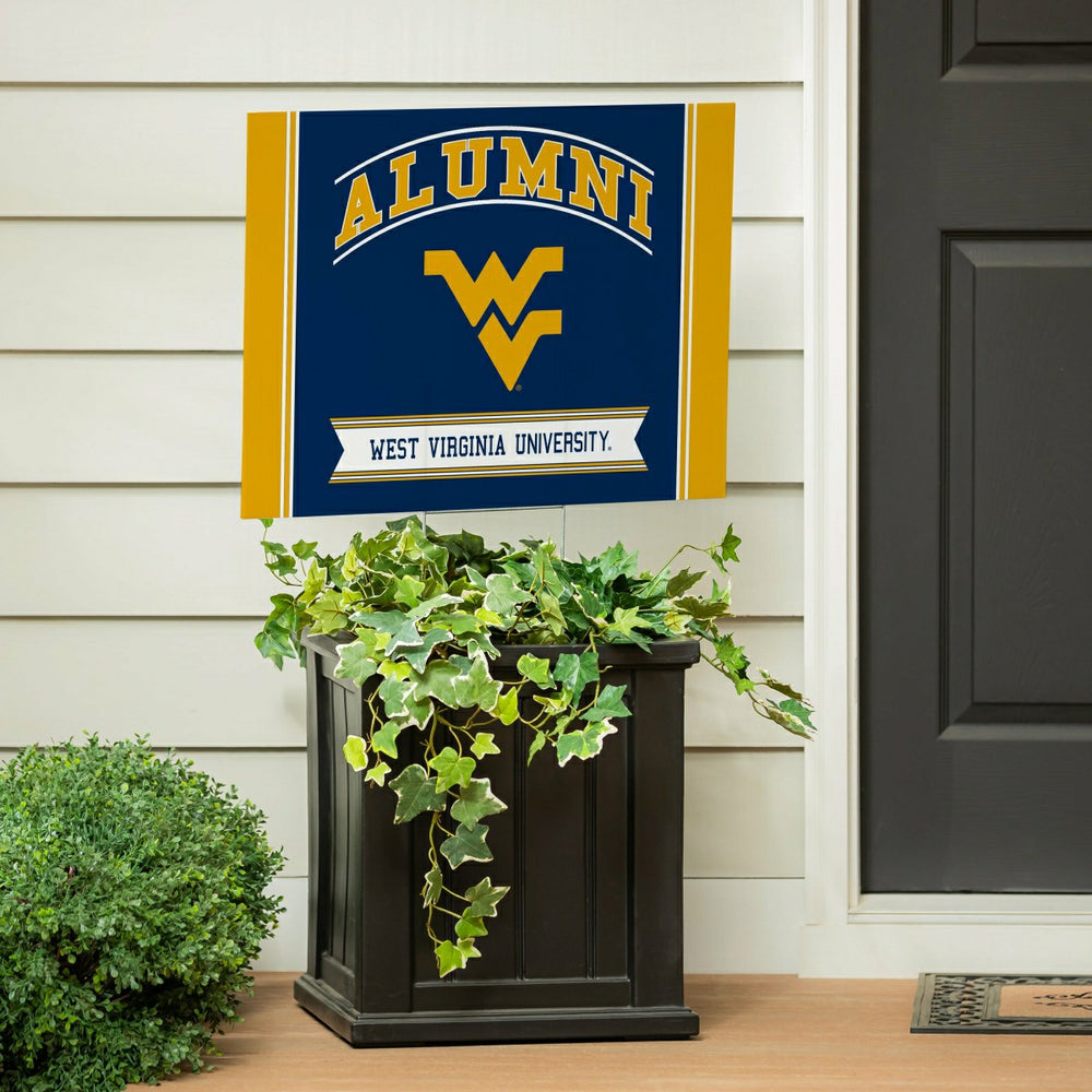 West Virginia University Coroplast Yard Sign Alumni, Collegiate, Home