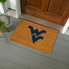 Coir Mat, 16"x28", West Virginia University, Collegiate