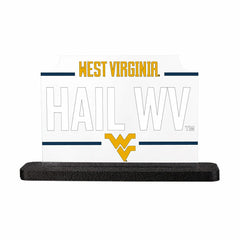 West Virginia University College Rectangle Desklite LED Décor, Collegiate, Home
