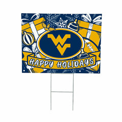 West Virginia University Coroplast Yard Sign, Holiday, Collegiate, Home