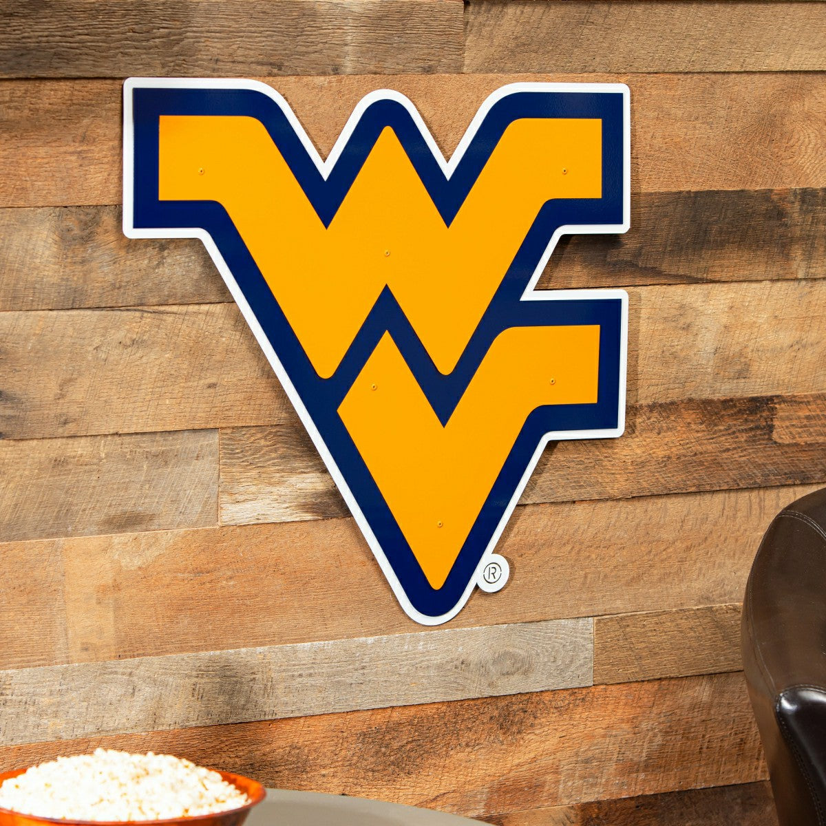 West Virginia University Premier Metal Wall Art, Collegiate, Home