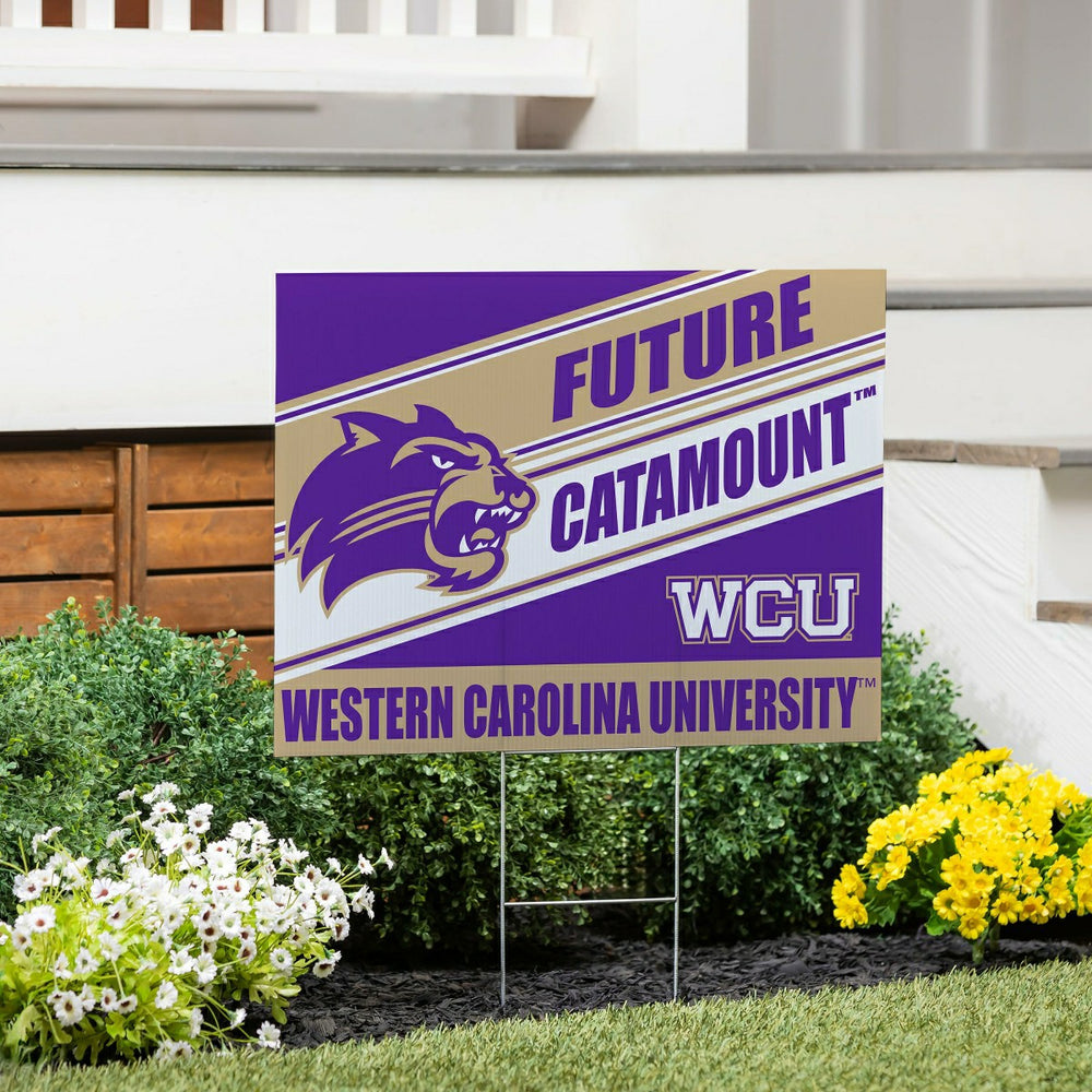 Western Carolina University Coroplast Yard Sign, Future Student, Collegiate, Home