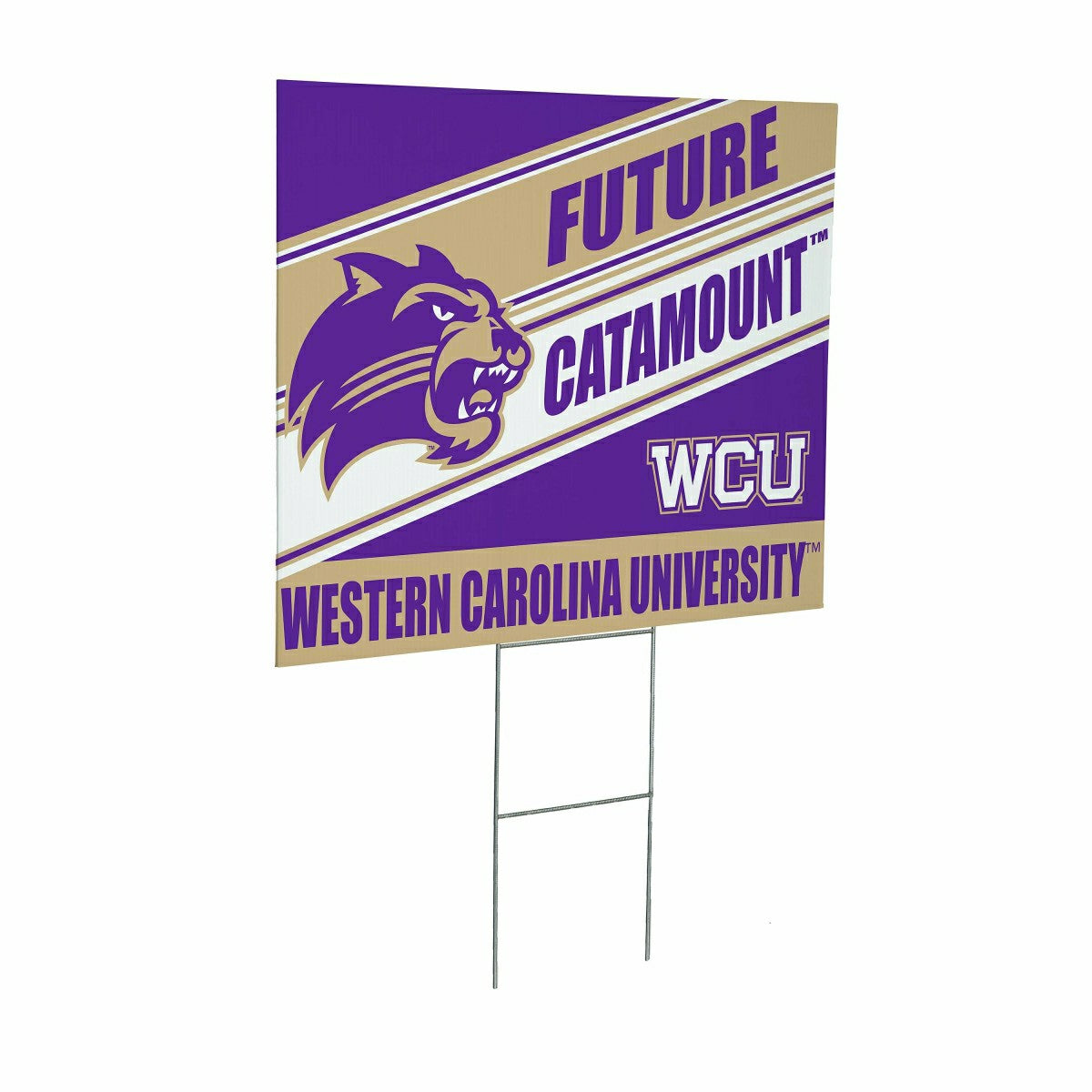 Western Carolina University Coroplast Yard Sign, Future Student, Collegiate, Home