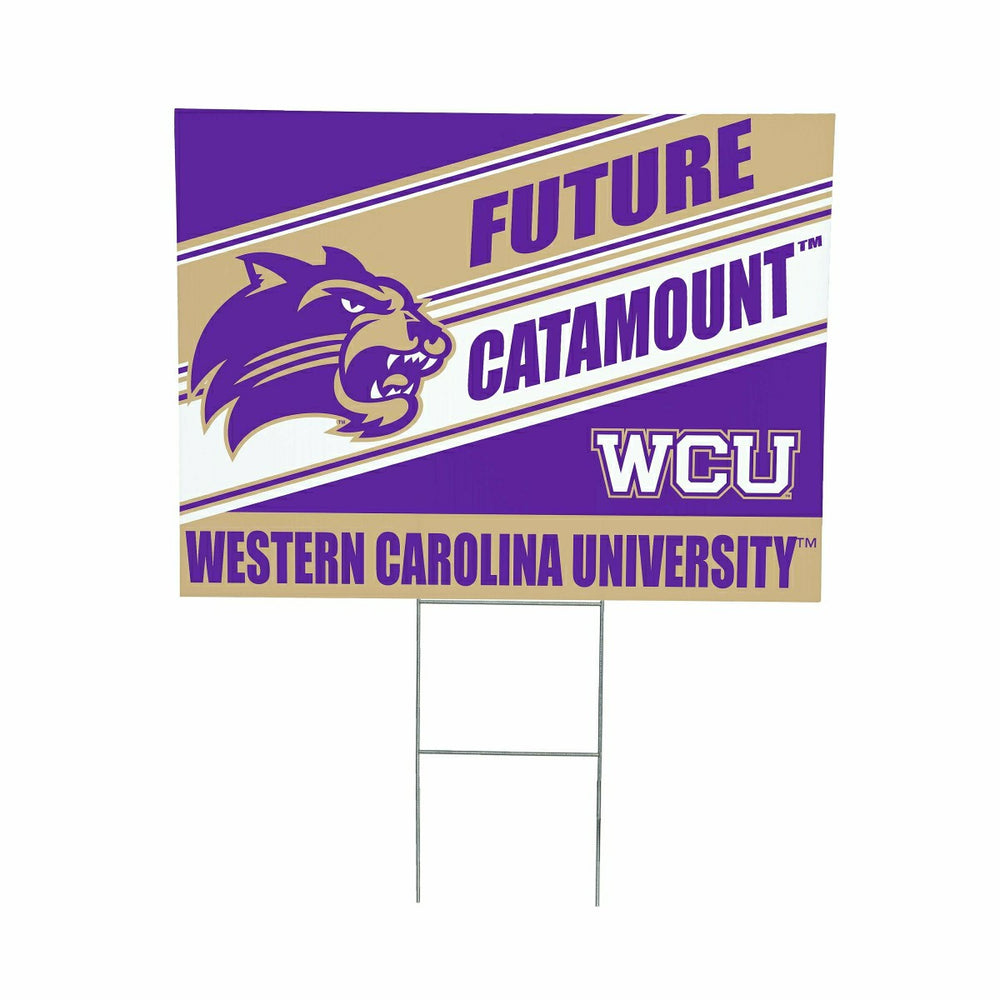 Western Carolina University Coroplast Yard Sign, Future Student, Collegiate, Home