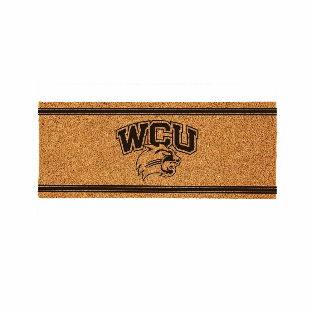 Western Carolina University Extra Large One Color Coir Mat, 60"x24", Collegiate