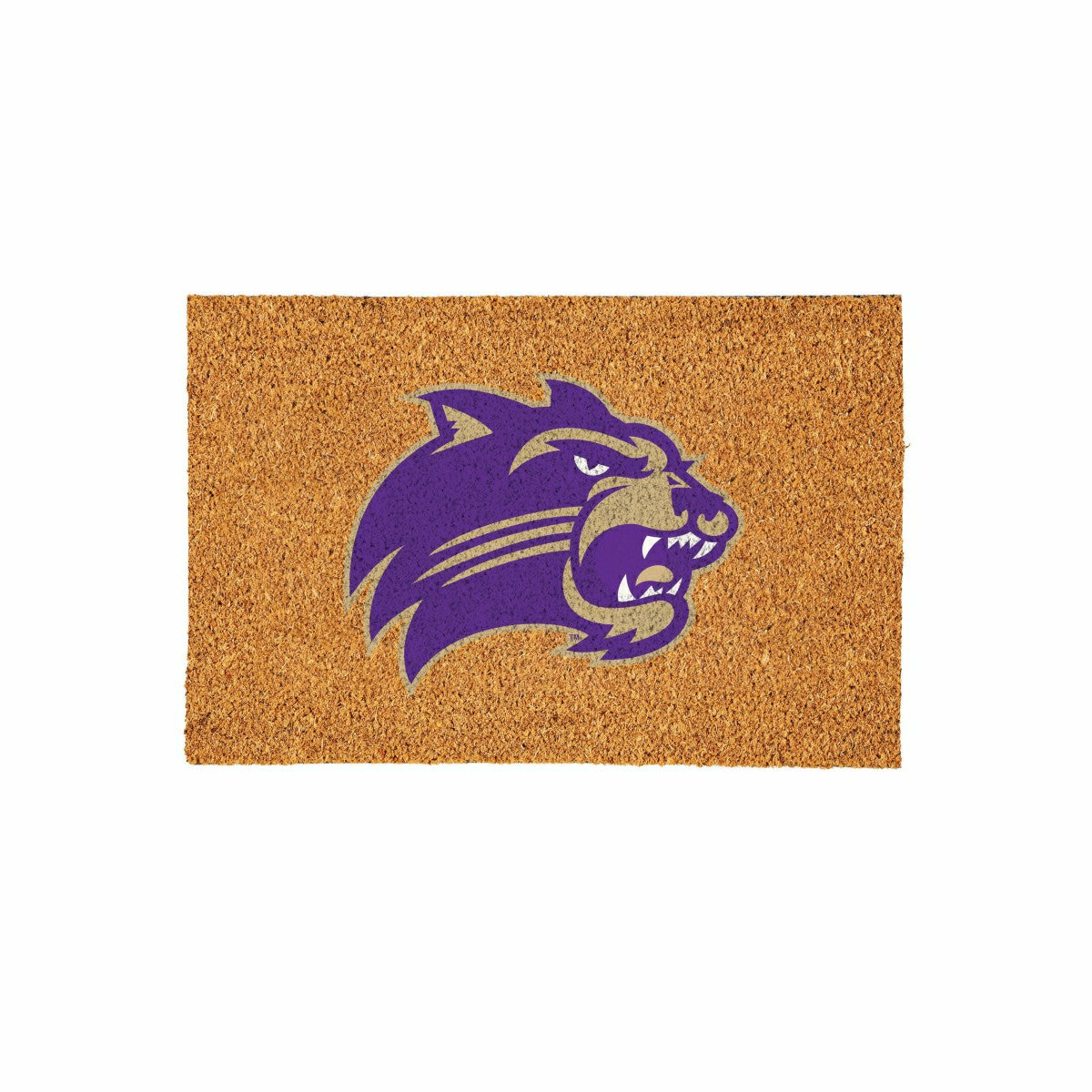 Western Carolina University Large Full Color Coir Mat, 36"x24", Collegiate