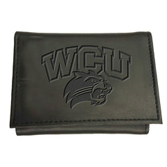 Western Carolina University, Tri-Fold Wallet, Black, Collegiate, Home