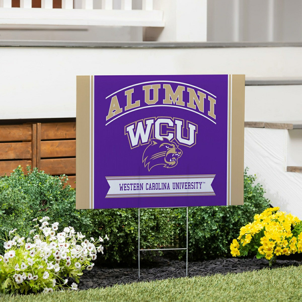 Western Carolina University Coroplast Yard Sign Alumni, Collegiate, Home
