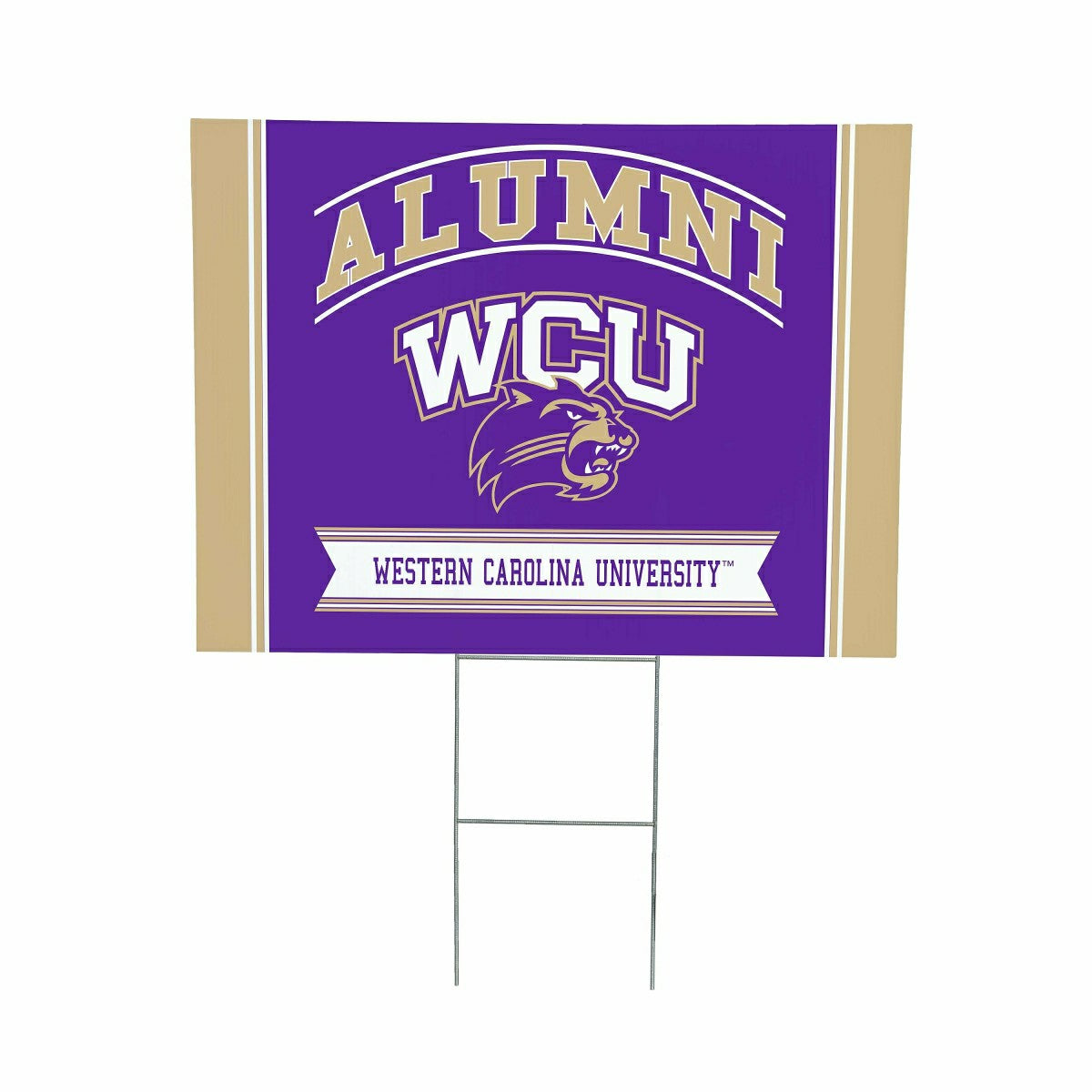 Western Carolina University Coroplast Yard Sign Alumni, Collegiate, Home