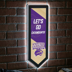 LED Wall Decor, Pennant, Western Carolina University, Collegiate, Home