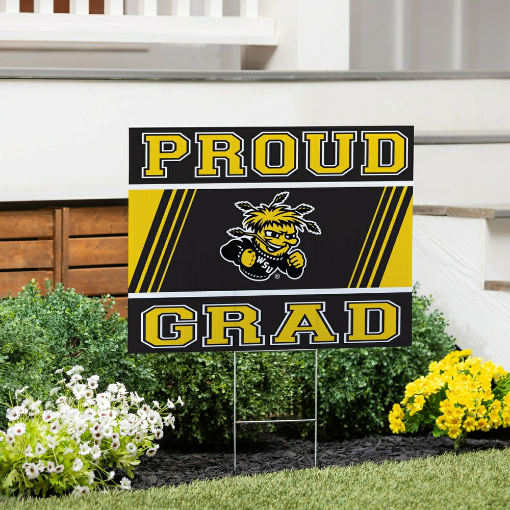 Wichita State University Coroplast Yard Sign Graduate, Collegiate, Home