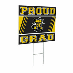 Wichita State University Coroplast Yard Sign Graduate, Collegiate, Home