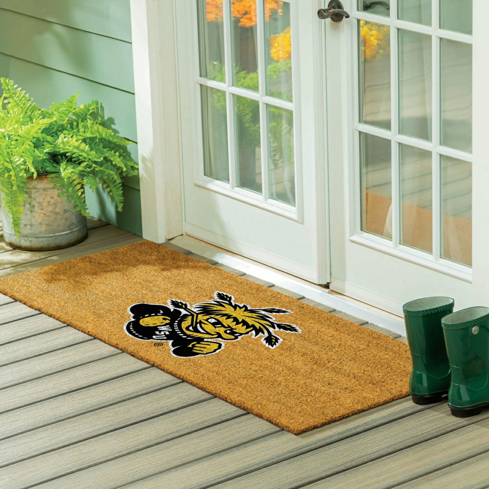 Wichita State University Extra Large Full Color Coir Mat, 60"x24", Collegiate