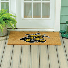 Wichita State University Large Full Color Coir Mat, 36"x24", Collegiate