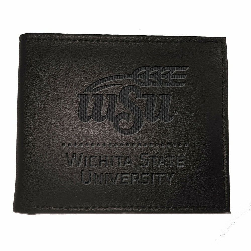 Wichita State University, Bi-Fold Wallet, Black, Collegiate, Home