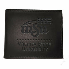 Wichita State University, Bi-Fold Wallet, Black, Collegiate, Home